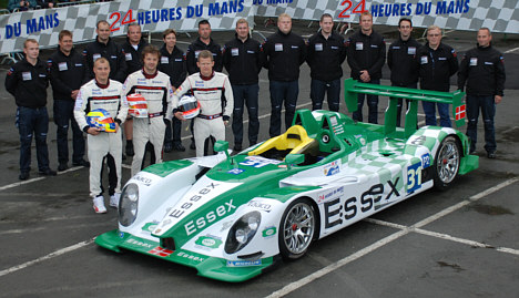 Team Essex og Michelin samarbejder på Le Mans.